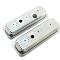 CFR Performance Steel Valve Covers Fits 1985-1993 Chevy/GMC 4.3L V6 - Center Bolt - Ball Milled HZ-7458