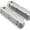 CFR Performance Steel Smooth Valve Covers - Fits 1962-85 Ford SB 260-289-302-351W - 1 Hole HZ-9237