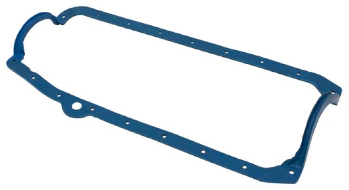CFR Performance 1958-79 Chevy Small Block Oil Pan Rubber Gaskets - Thick - Blue/Black HZ-7489