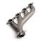 CFR Performance Cast Iron Exhaust Manifold - Driver Side - V-Band Clamp - 2002-2012 Chevy LS HZ-9981