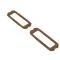 AMD Park Lamp Lens Gaskets, Cork, Pair, 47-53 Chevy Pickup Truck Suburban X134-4047-P