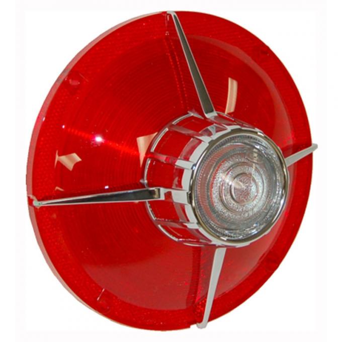 Dennis Carpenter Taillight Lens - FoMoCo Script - 1963 Ford Car C3AZ-13450-B