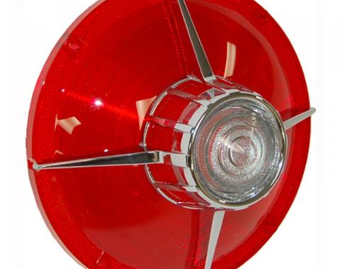 Dennis Carpenter Taillight Lens - FoMoCo Script - 1963 Ford Car C3AZ-13450-B