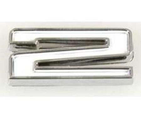 Trim Parts Generic Number, “2”, White 5186D