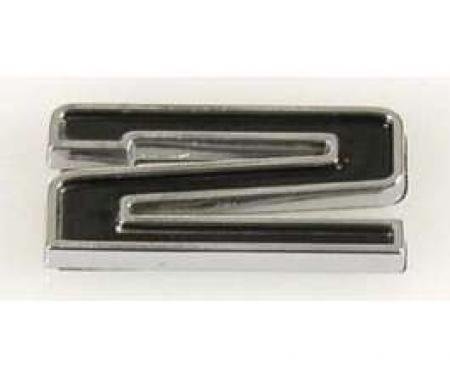 Trim Parts Generic Number, “2”, Black 5185D