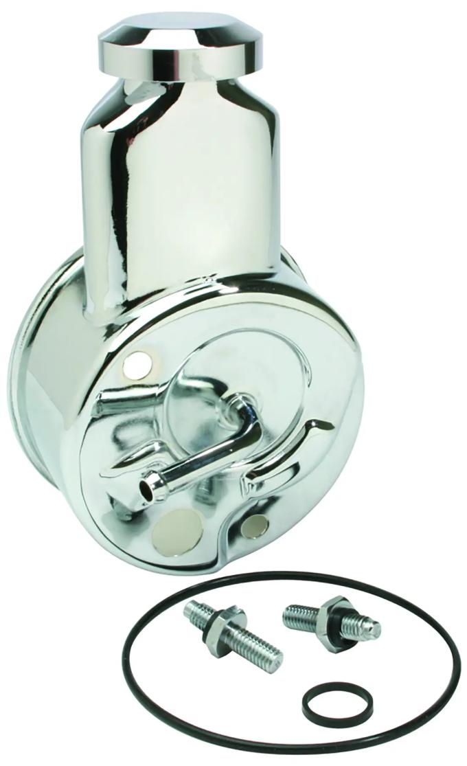 Classic Performance Power Steering Reservoir, Chrome 19-6168SB-6C