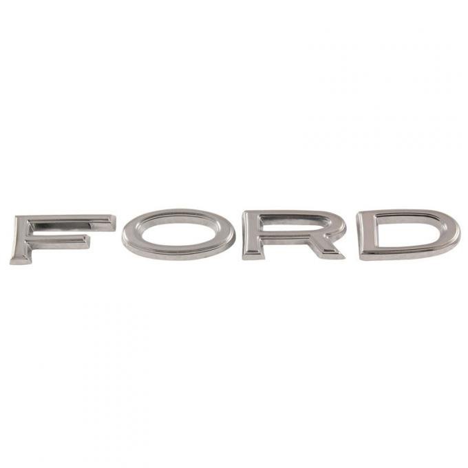 Dennis Carpenter Ford Hood Letters Galaxie - 1964 Ford Car   C4AZ-16606-S