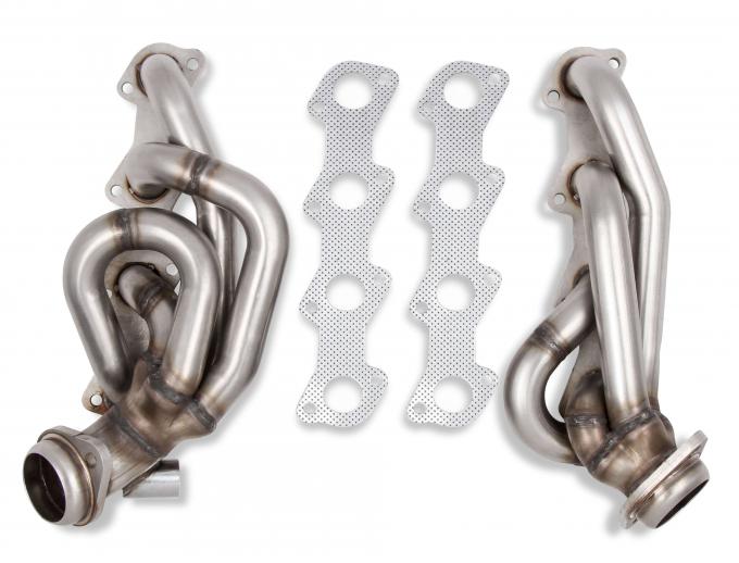 FlowTech 2004-2008 Ford F-150 Shorty Headers, Natural Finish 12148FLT
