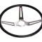 Redline Restomotive® 1967-1987 GM Car & Truck Black Comfort Grip 3-Spoke Steering Wheel
