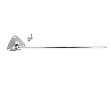 AMD Sunvisor Bracket, Chrome, LH or RH, 53-55 F100 F250 F350 Ford Pickup Truck X646-4553-CS