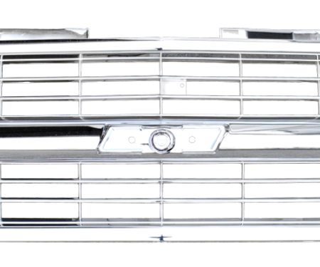 Key Parts '94-'98 Custom All Chrome Grille for Trucks with Composite Headlights 0852-048