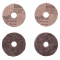 AMD Brake-Clutch Pedal Floor Seals, 55-59 Chevy GMC Truck Suburban X476-4055-1P