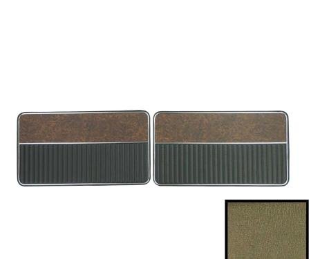 PUI Interiors 1970 Ford Ranger XLT Truck Green Front Door Panels D823