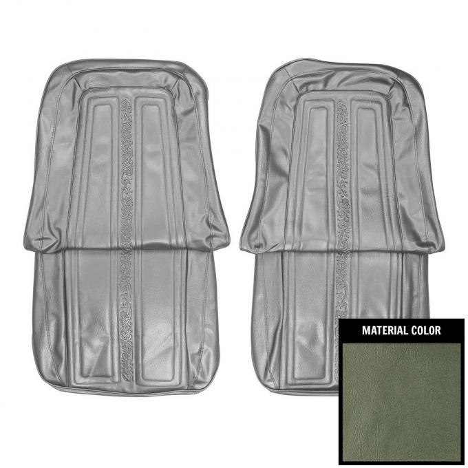 PUI Interiors 1969-1970 Chevrolet Truck Aqua Front Bucket Seat Covers 69TS02U