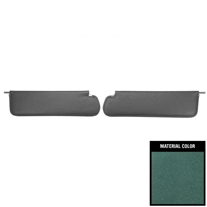 PUI Interiors 1969-1972 Chevrolet/GMC Truck Aqua Sun Visors SV2350