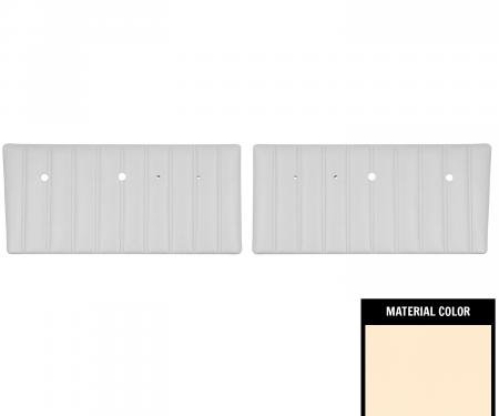PUI Interiors 1967-1968 Chevrolet Truck Pre Assembled Off White Front Door Panels 67TD40P