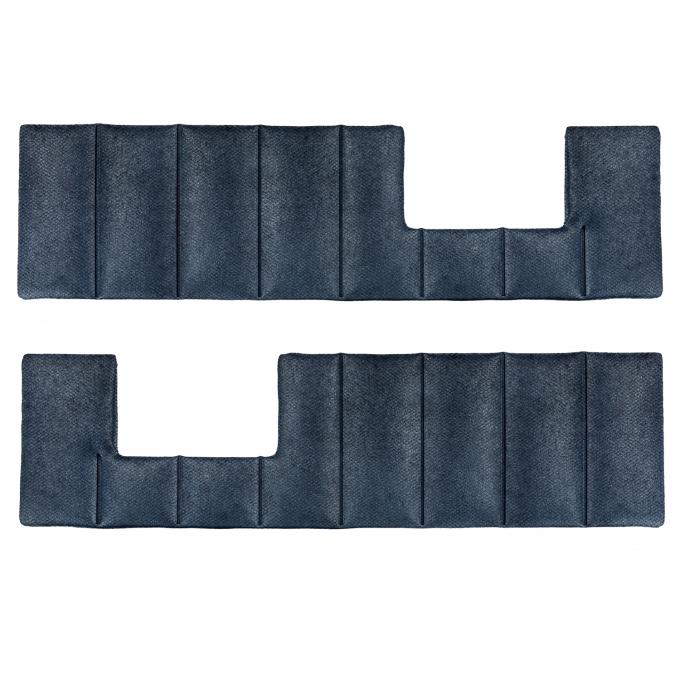 PUI Interiors 1981-1991 GM Truck/Blazer/Jimmy/Suburban Blue Cloth Front Door Panel Inserts 81TDIC03