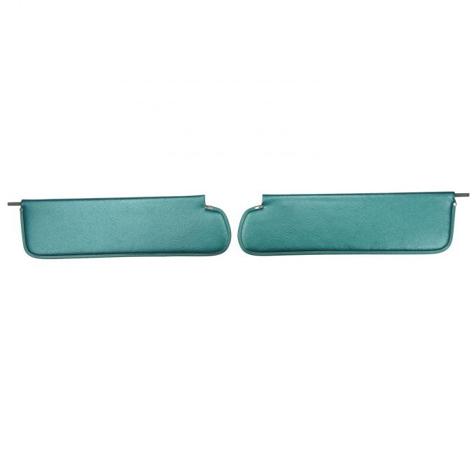 PUI Interiors 1969-1972 Chevrolet/GMC Truck Dark Aqua Sun Visors SV2352