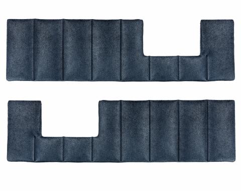 PUI Interiors 1981-1991 GM Truck/Blazer/Jimmy/Suburban Blue Cloth Front Door Panel Inserts 81TDIC03