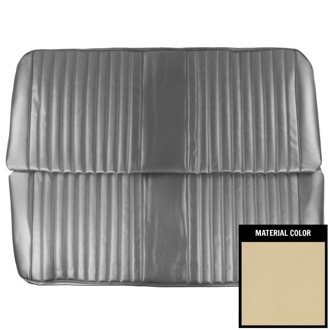 PUI Interiors 1967-1968 Chevrolet Truck Off White Front Bench Seat Cover 67TS40B