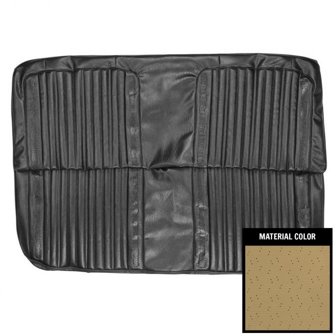 PUI Interiors 1971-1972 Chevrolet Truck Sandalwood Front Bench Seat Cover 71TS41B