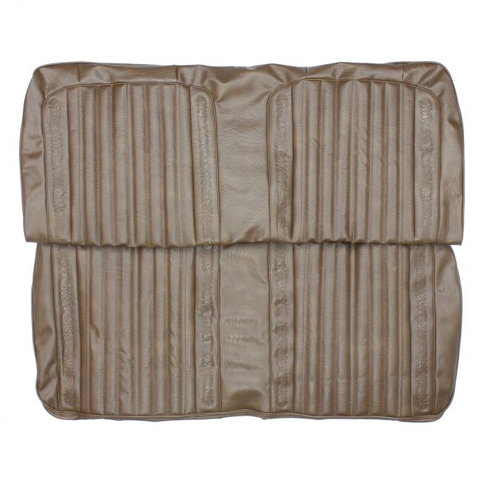 PUI Interiors 1971-1972 Chevrolet Blazer Dark Saddle Rear Bench Seat Cover 71TS42C