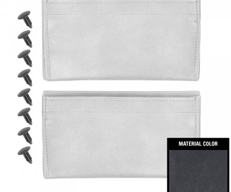 PUI Interiors 1979-1991 GM Truck/Blazer/Jimmy/Suburban Blue Vinyl Door Panel Map Pockets 81TDMP03