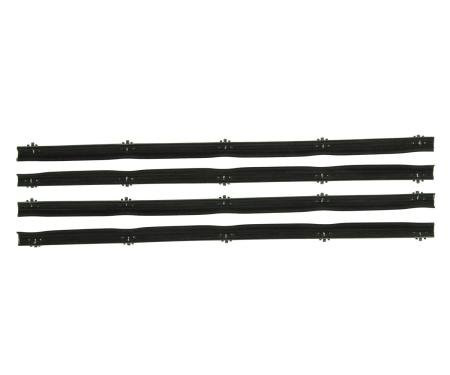 PUI Interiors 1976-1979 Dodge Truck Full Size Outer Window Felts WX155