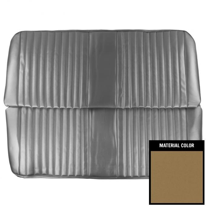 PUI Interiors 1967-1968 Chevrolet Truck Light Saddle Front Bench Seat Cover 67TS35B
