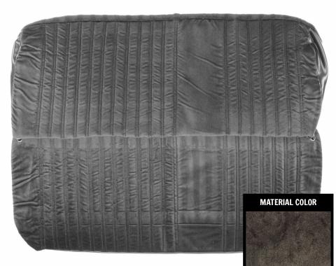 PUI Interiors 1988-1994 Chevrolet Truck Dark Gray Cloth Front Bench Seat Cover 88TSC02B
