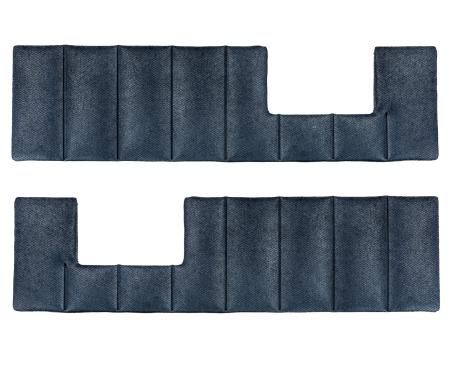 PUI Interiors 1981-1991 GM Truck/Blazer/Jimmy/Suburban Blue Cloth Front Door Panel Inserts 81TDIC03