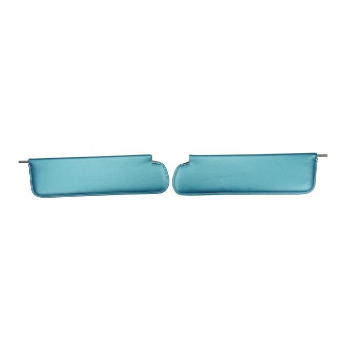 PUI Interiors 1967-1968 Chevrolet/GMC Truck Bright Blue Sun Visors SV2214