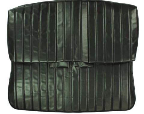 PUI Interiors 1982-1992 Chevrolet S-10 Truck Black Front Bench Seat Cover 82TSS70B2