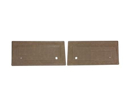 PUI Interiors 1969 Chevrolet Truck Pre Assembled Dark Saddle Front Door Panels 69TD42P