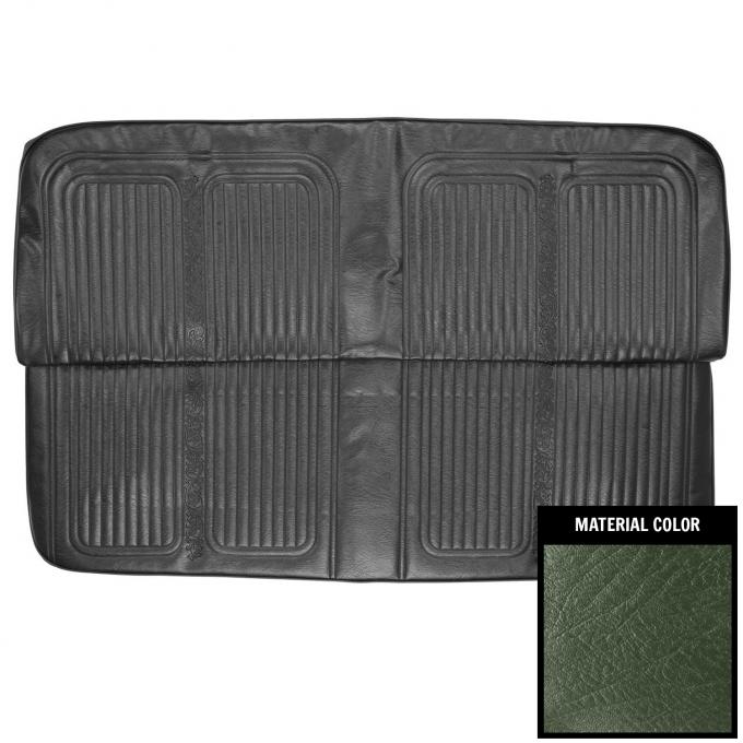 PUI Interiors 1969-1970 Chevrolet Truck Dark Metalic Green Front Bench Seat Cover 69TS24B