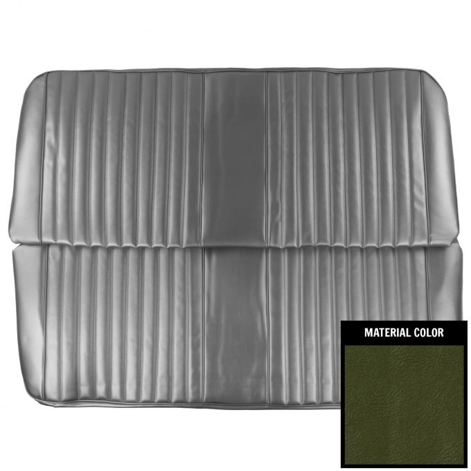 PUI Interiors 1967-1968 Chevrolet Truck Dark Metallic Green Buddy Bucket Seat Cover 67TS24B