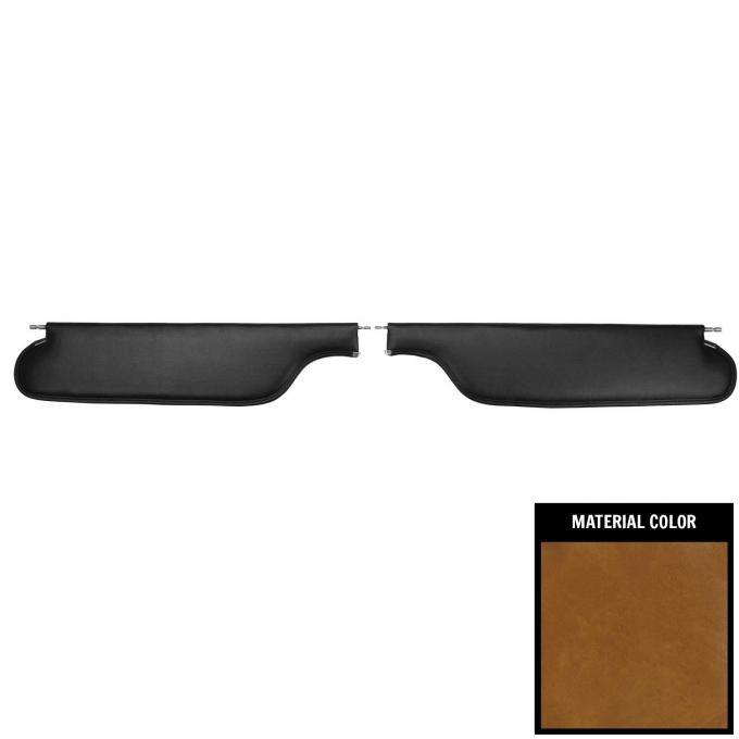 PUI Interiors 1973-1987 Chevrolet Truck Camel Sun Visors SV3048