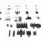 AMD Master Body Hardware Kit, 315 pcs, 69-72 Bronco 4WD X225-8669-S