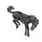 Dennis Carpenter Emblem - Bronco Horse - Mounting Stud & Clip Type - Black Chrome - 1966-88 Ford Bronco, 2021-22 Ford Bronco E0TZ-16228-BC