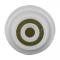 Dennis Carpenter Window Crank Handle Knob - White - 1958-60 Ford Truck B8C-8123345