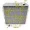 Champion Cooling 3 Row All Aluminum Radiator Made With Aircraft Grade Aluminum CC545