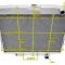 Champion Cooling 3 Row All Aluminum Radiator Made With Aircraft Grade Aluminum CC1631