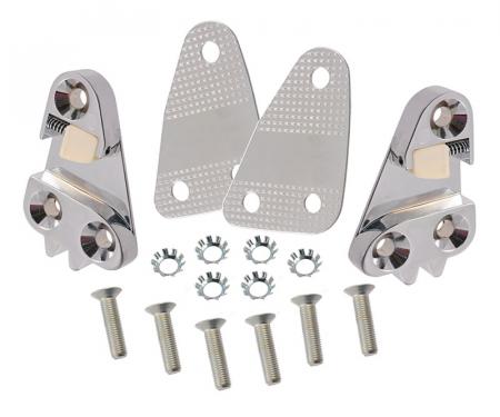 Dennis Carpenter Door Striker Plate Kit - 1953-55 Ford Truck BAAA-8122008-KIT