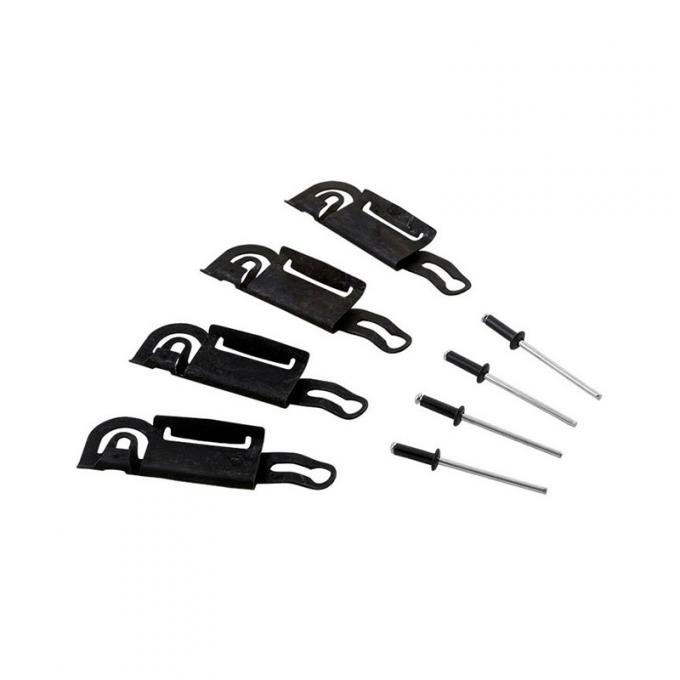 Dennis Carpenter Clips for Windshield Belt Molding - Pack of 4 - 1980-96 Ford Truck, 1980-96 Ford Bronco E1DZ-6629100-A