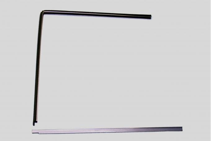Fairchild Industries 1966-1977 Ford Bronco Complete Glass Run Window Channel, Driver side or Passenger side F1009