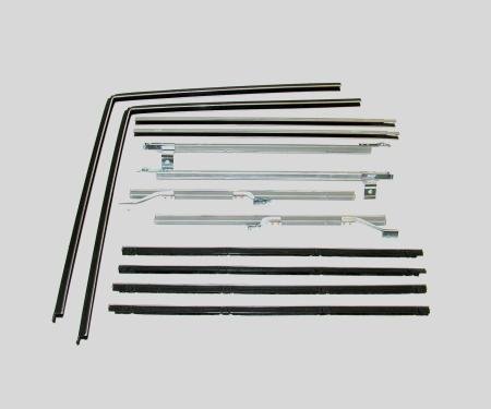 Fairchild Industries 1966-1977 Ford Bronco Belt, Channel Kit, Inner & Outer Driver side and Passenger side KF1020