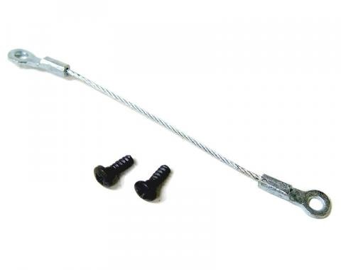 Dennis Carpenter Glove Box Door Check Cable Assembly - 1967-79 Ford Truck, 1978-79 Ford Bronco C7TZ-81060A08-A