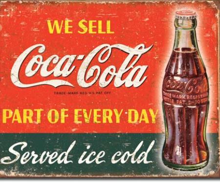 Tin Sign, COKE - Part of Every Day