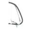 AMD Vent Window Assembly, LH, Clear Glass, Chrome Frame, 51-52 F1 F2 Ford Pickup Truck X560-4551-2CLS