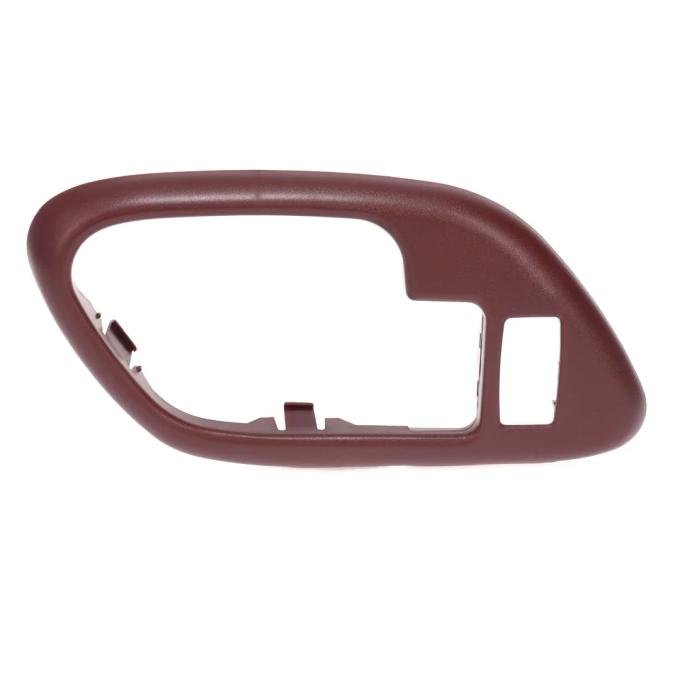 AMD Front Door Handle Bezel, with Power Door Lock Hole, LH, Red, 95-00 Chevy GMC C/K OBS Pickup Truck SUV X540-4095-3REDL
